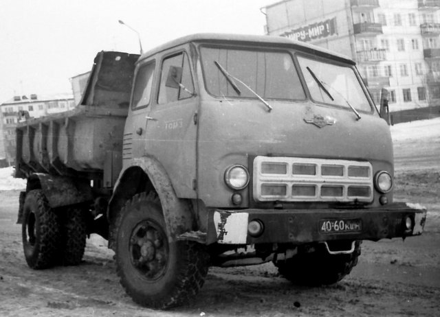 МАЗ-503А - грузовик-самосвал группы А. Мог работать на дорогах первой и второй категорий, допускающих осевую нагрузку 10 тонн. Имел гидравлическое подъемное устройство для разгрузки назад. Кузов МАЗ-503А снабжался открывающимся задним бортом и защитным козырьком над кабиной. Машина выпускалась Минским автомобильным заводом с 1971 года на базе грузовика МАЗ-500А. До нее там производилась модель МАЗ-503Б грузоподъемностью 7 тонн на базе грузовика МАЗ-500.